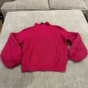 Scoop Apparel Pink Sweater size XL
